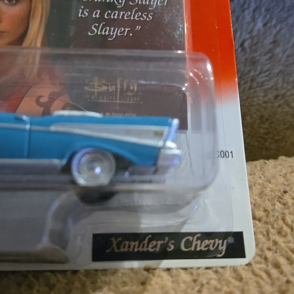 Vintage 2000s Johnny Lightning Buffy Die-Cast Cars Willow And Buffy